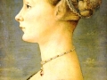 "Ritratto di Dama" di Piero del Pollaiolo, Logo del Museo
